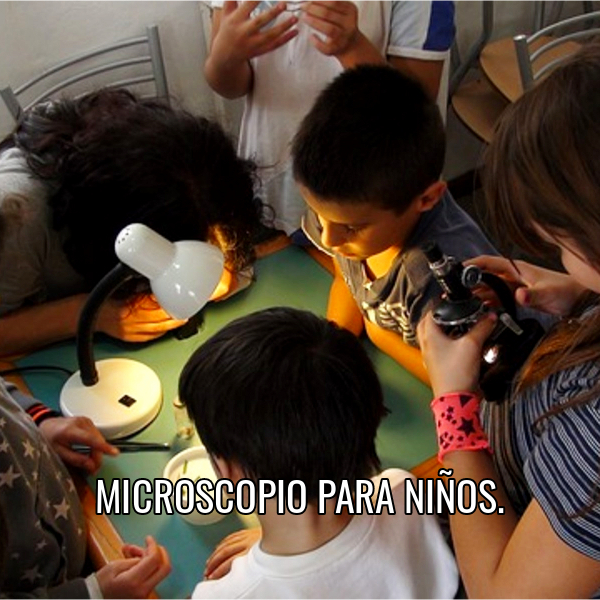 microscopio para niños